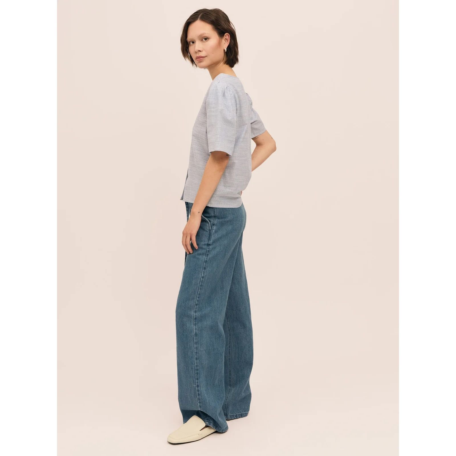 Mai Button Blouse