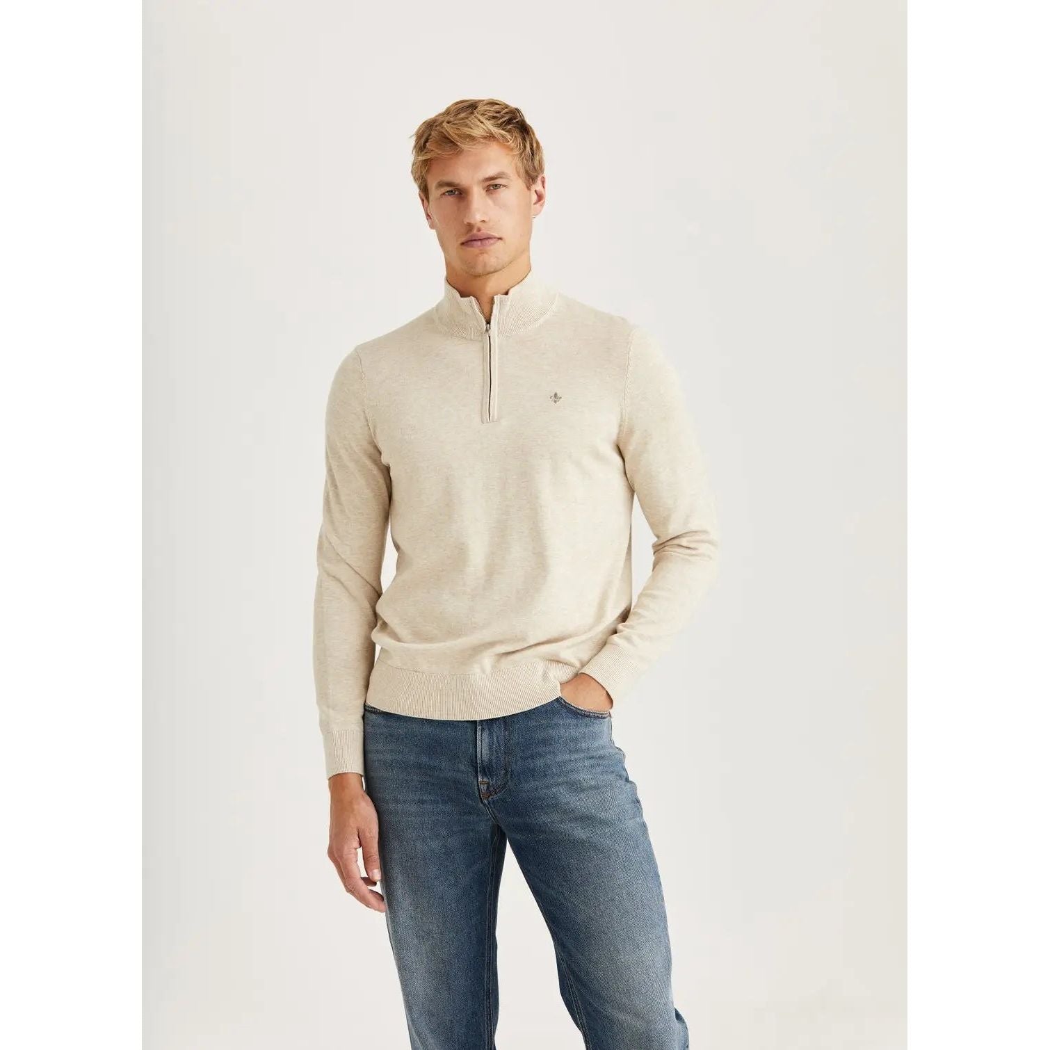 Riley Half Zip Herre