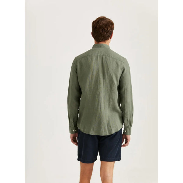 Douglas Linen Shirt-Classic Fit