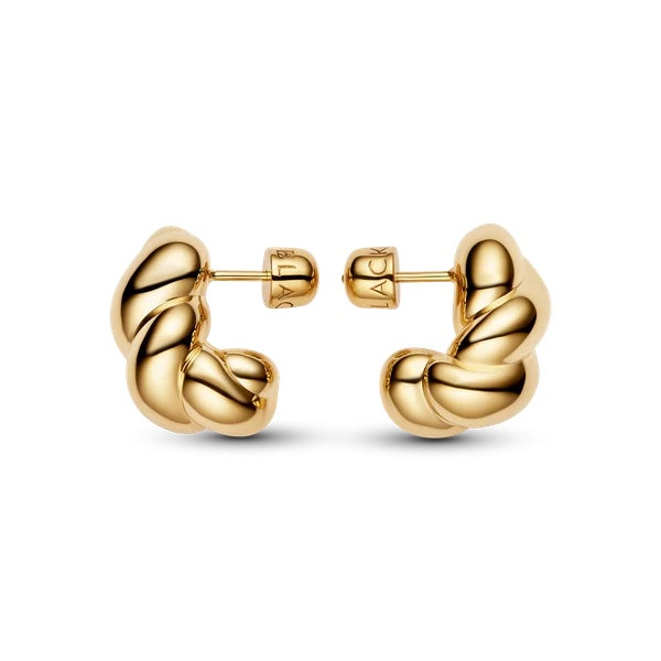 Robe Earring Large Gold Pair