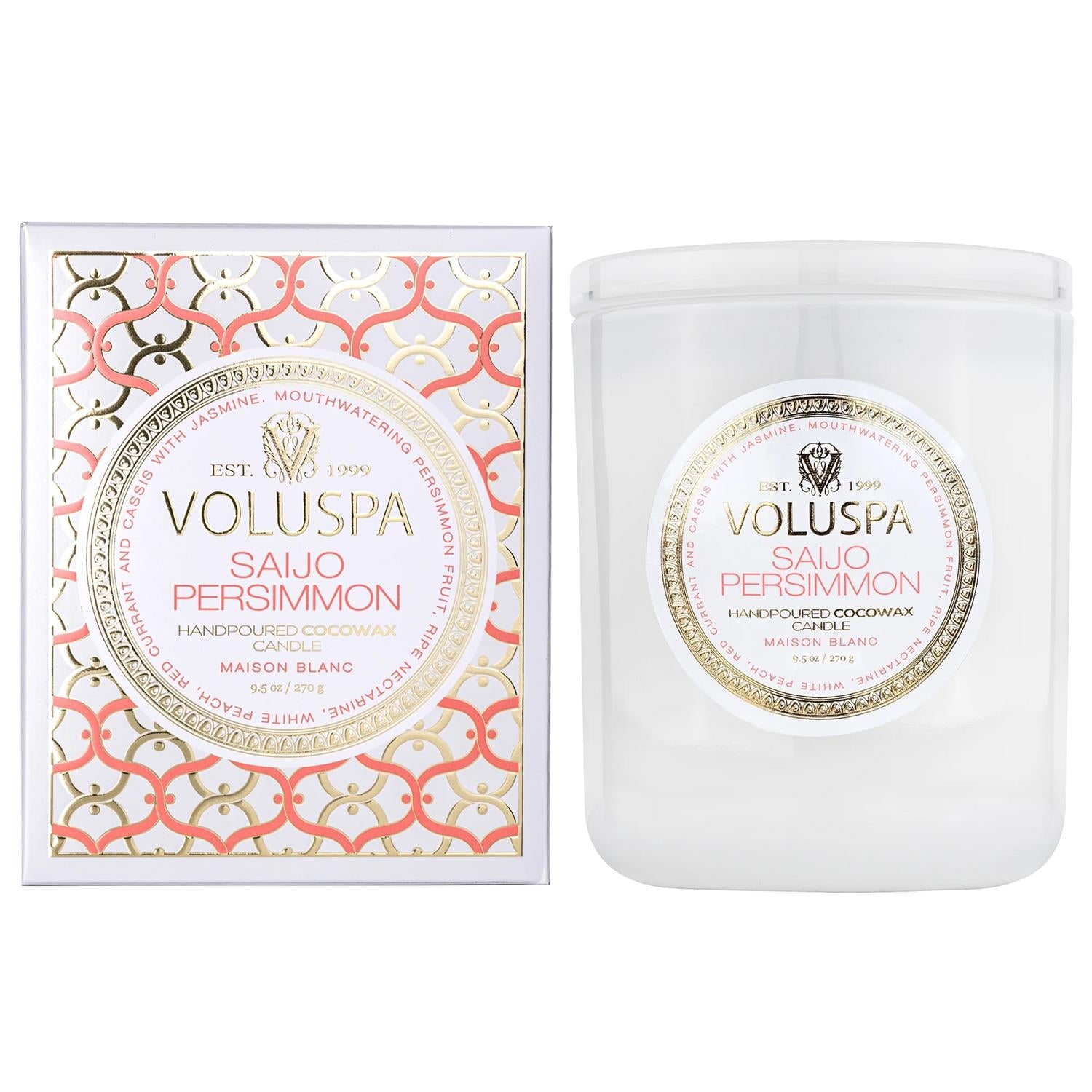 Classic Boxed Candle - Saijo Persimmon 269G