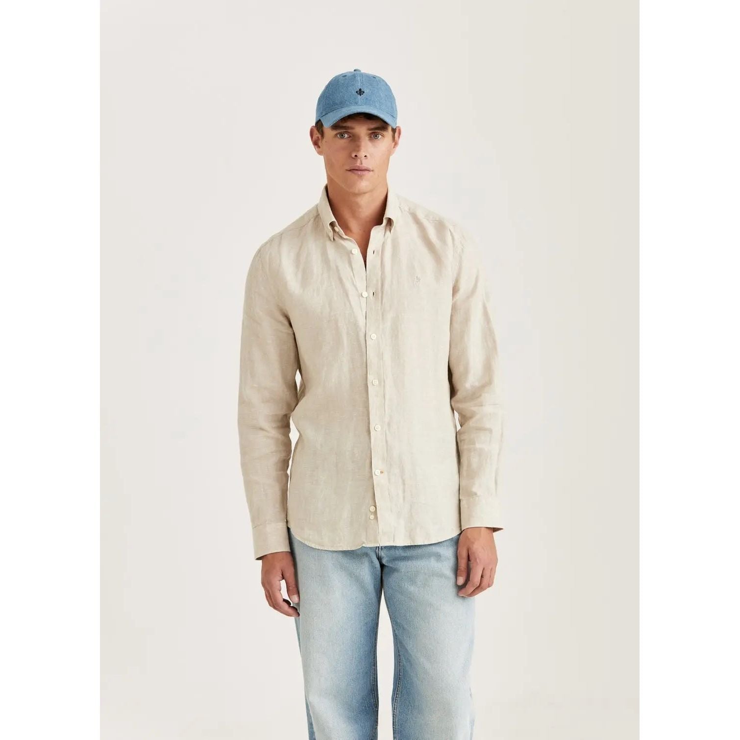 Douglas Linen Shirt-Classic Fit