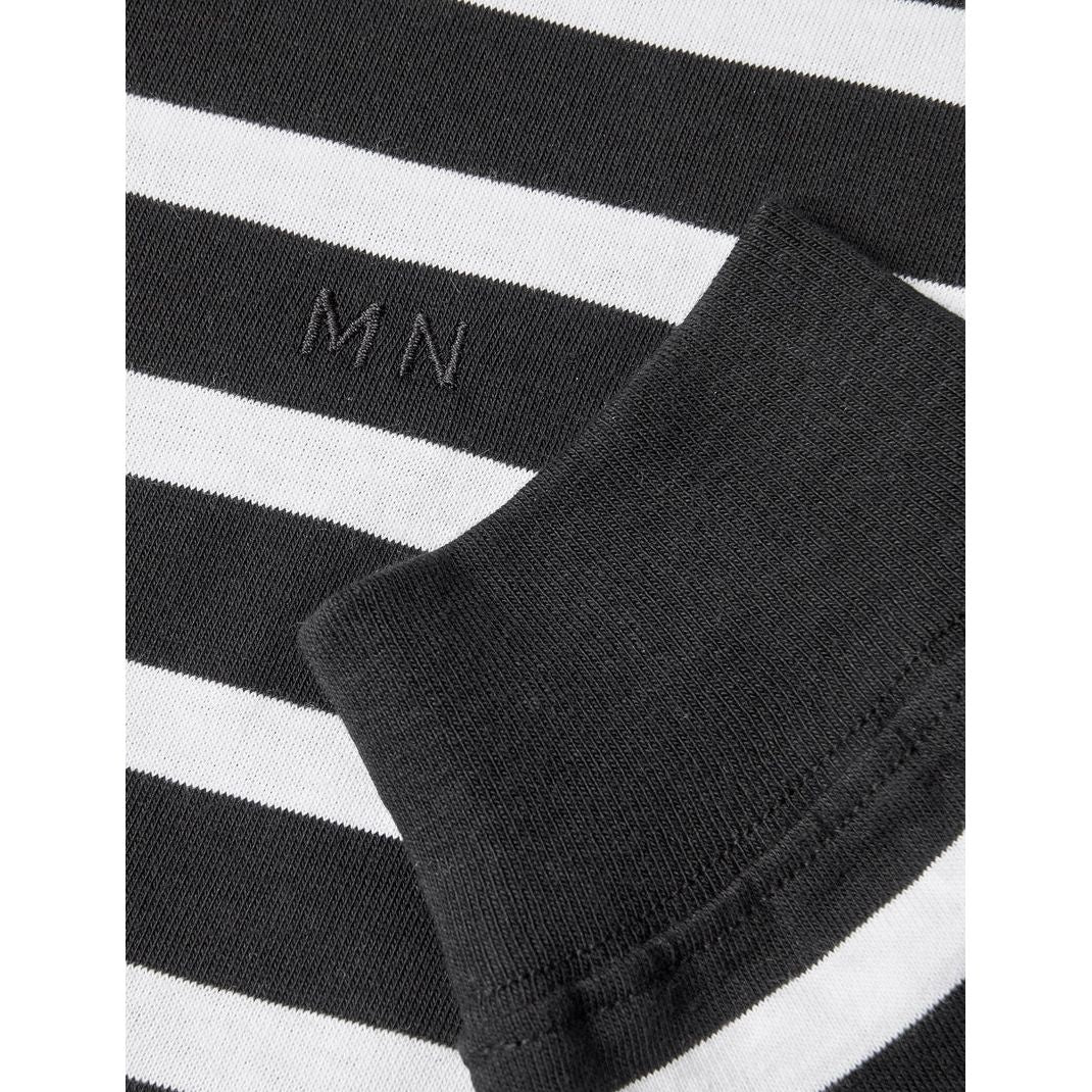 Cotton Jersey Stripe Frode Tee LS Herre
