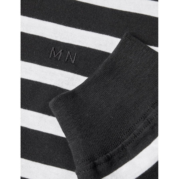 Cotton Jersey Stripe Frode Tee LS Herre