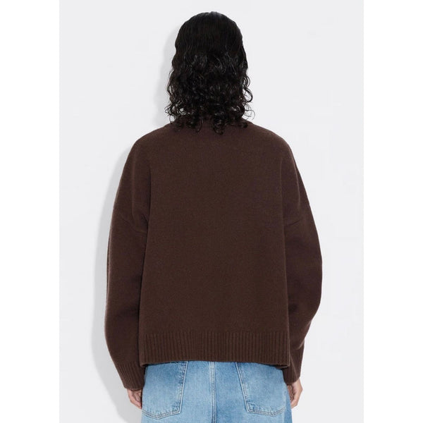 W Wool Wide Cardigan
