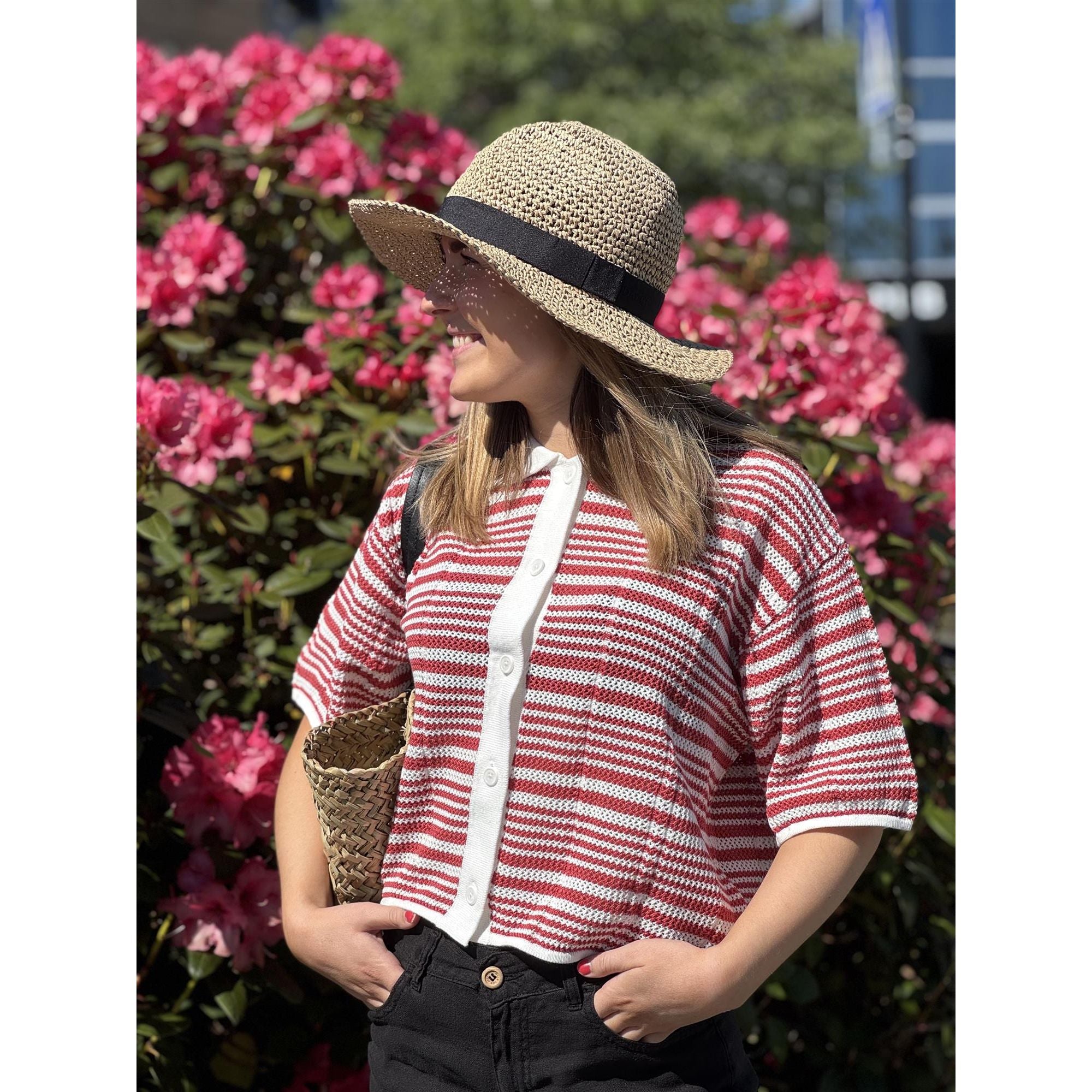 Day Raffia Crochet Hat