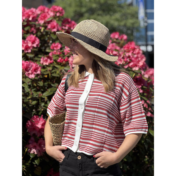Day Raffia Crochet Hat