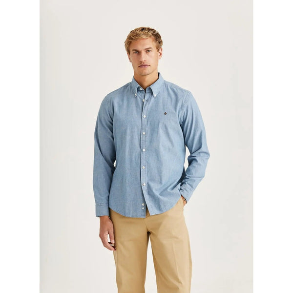 Morris Chambray Shirt - Slim Fit Herre