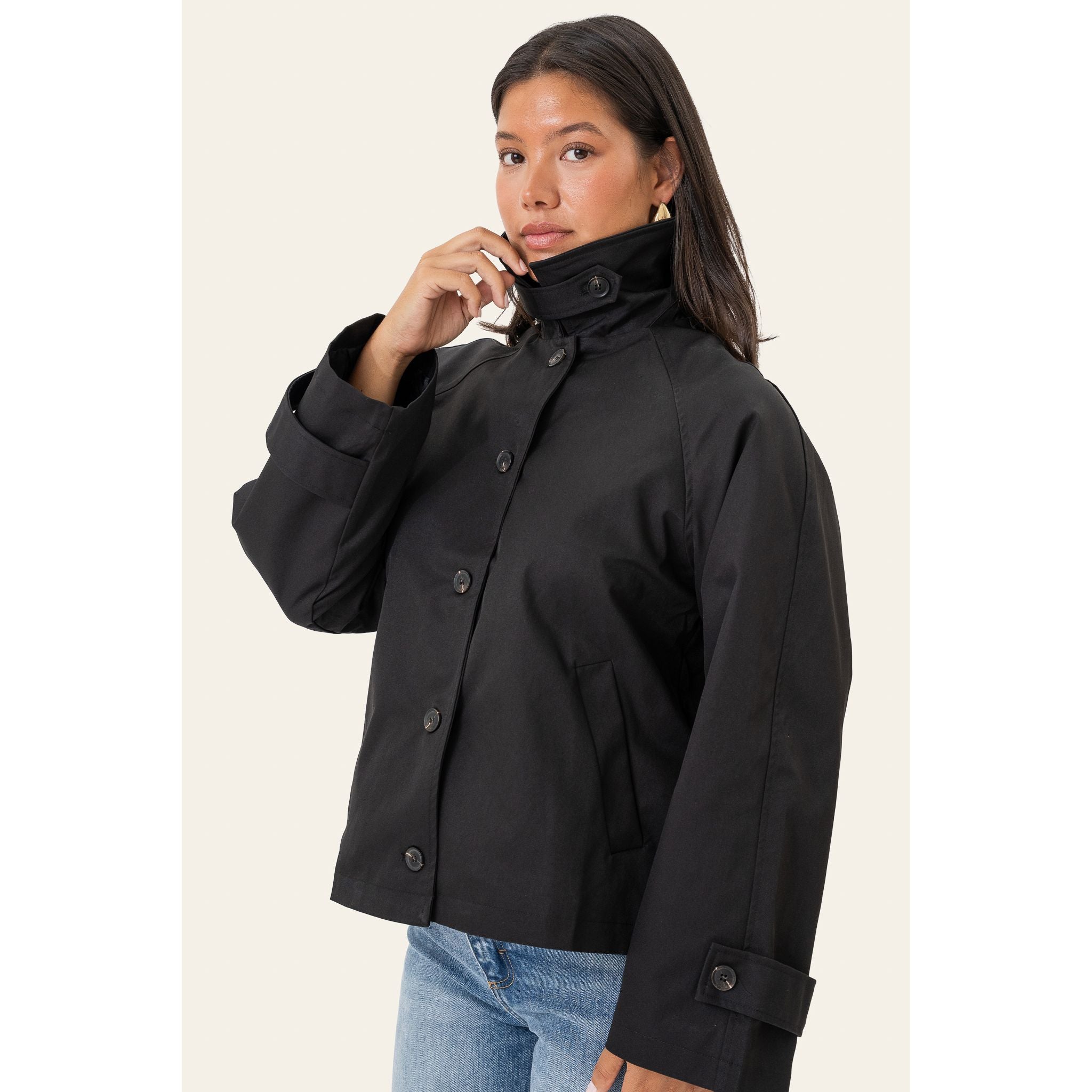 AvaIC Short Trenchcoat