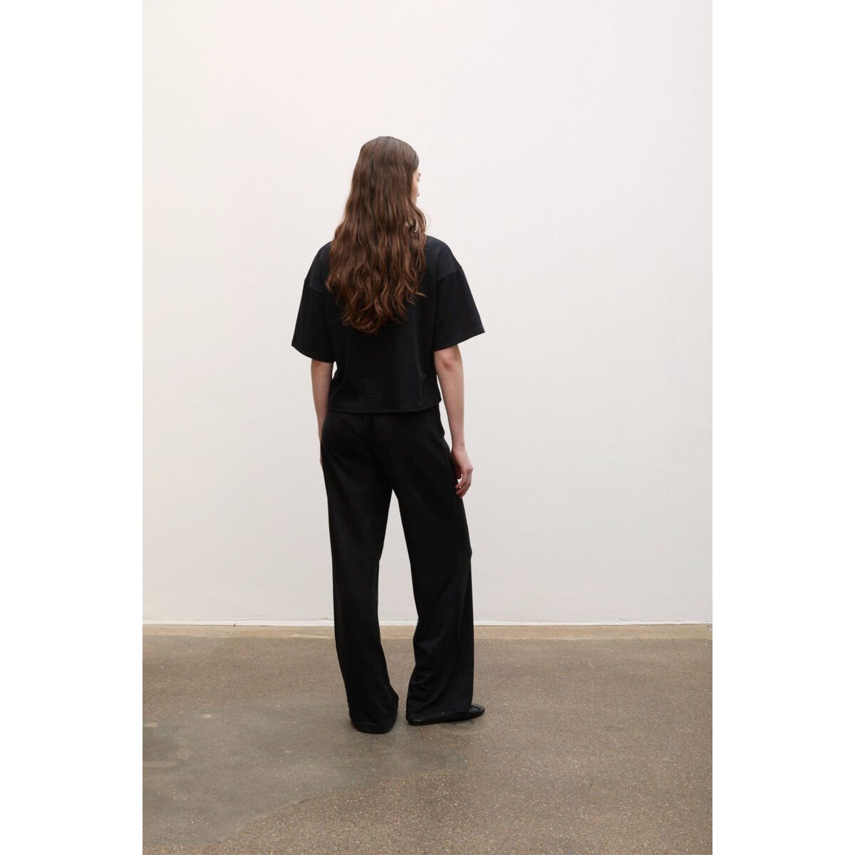 Boxy V-Neck Tee