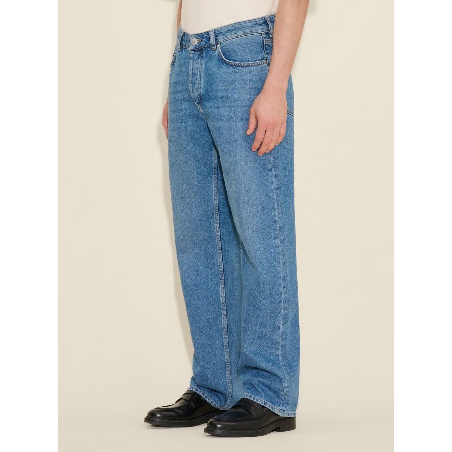 M. Straight Jeans Herre