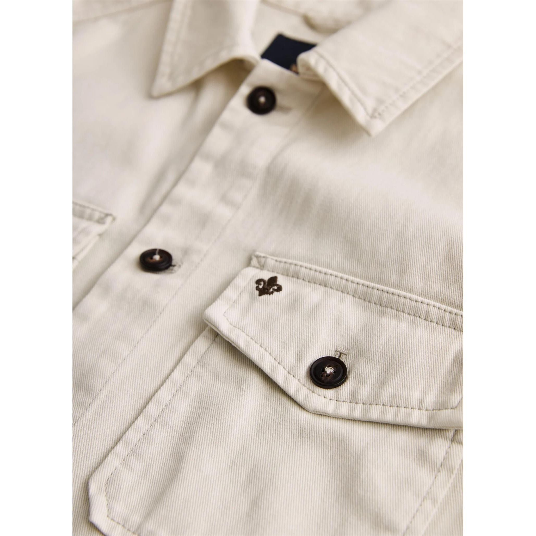 Alain Twill Shirt Jacket Herre