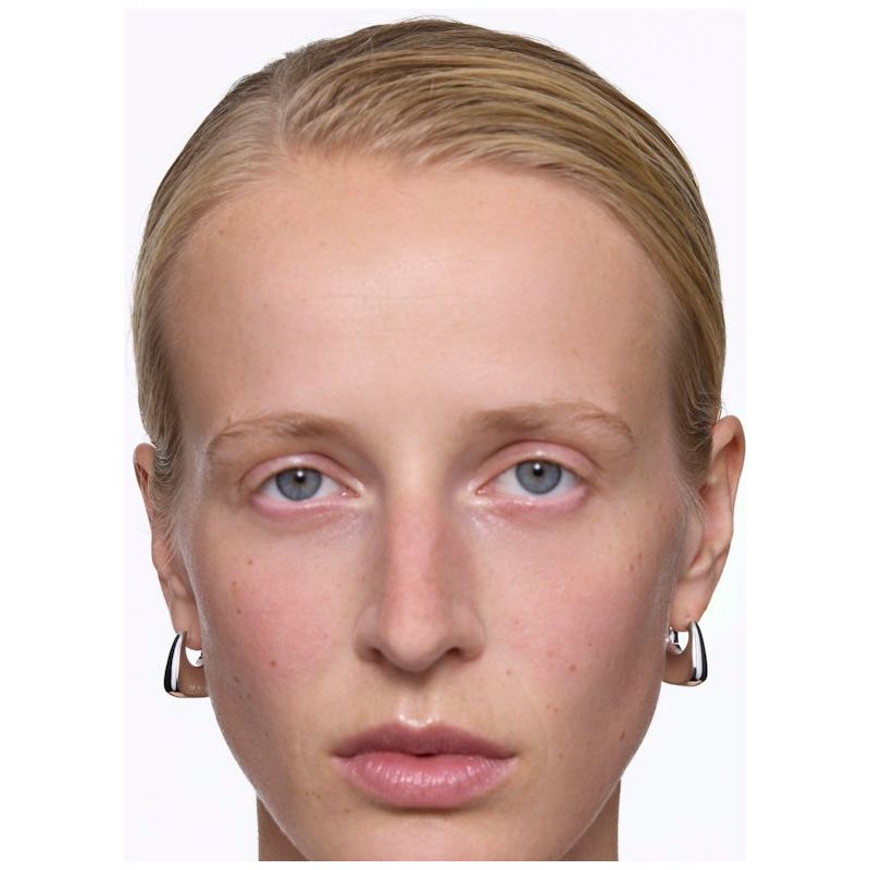 Tote Earrings Medium Silver