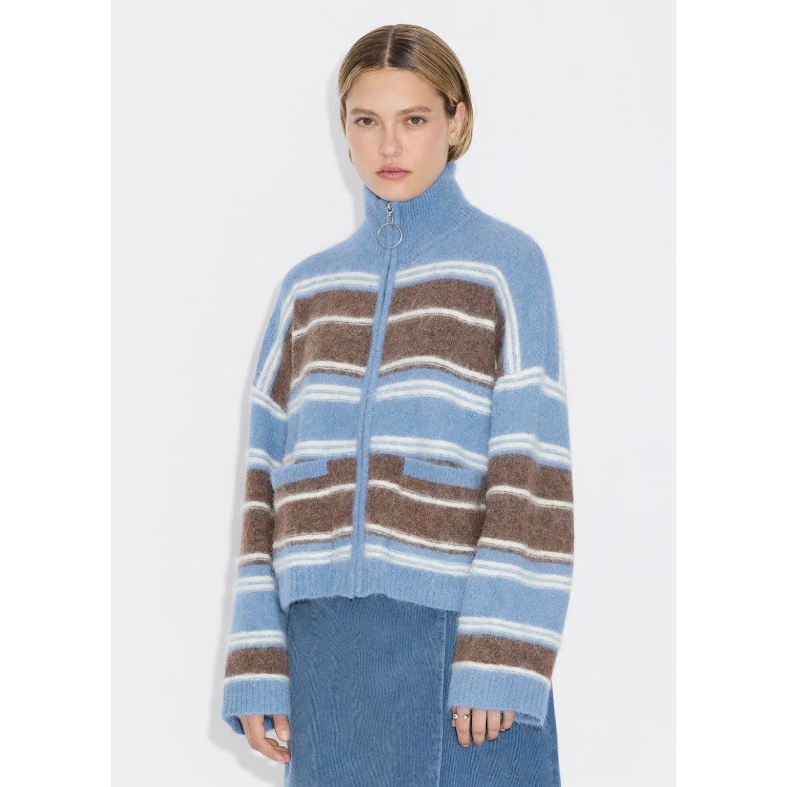 Tine Stripe Cardigan
