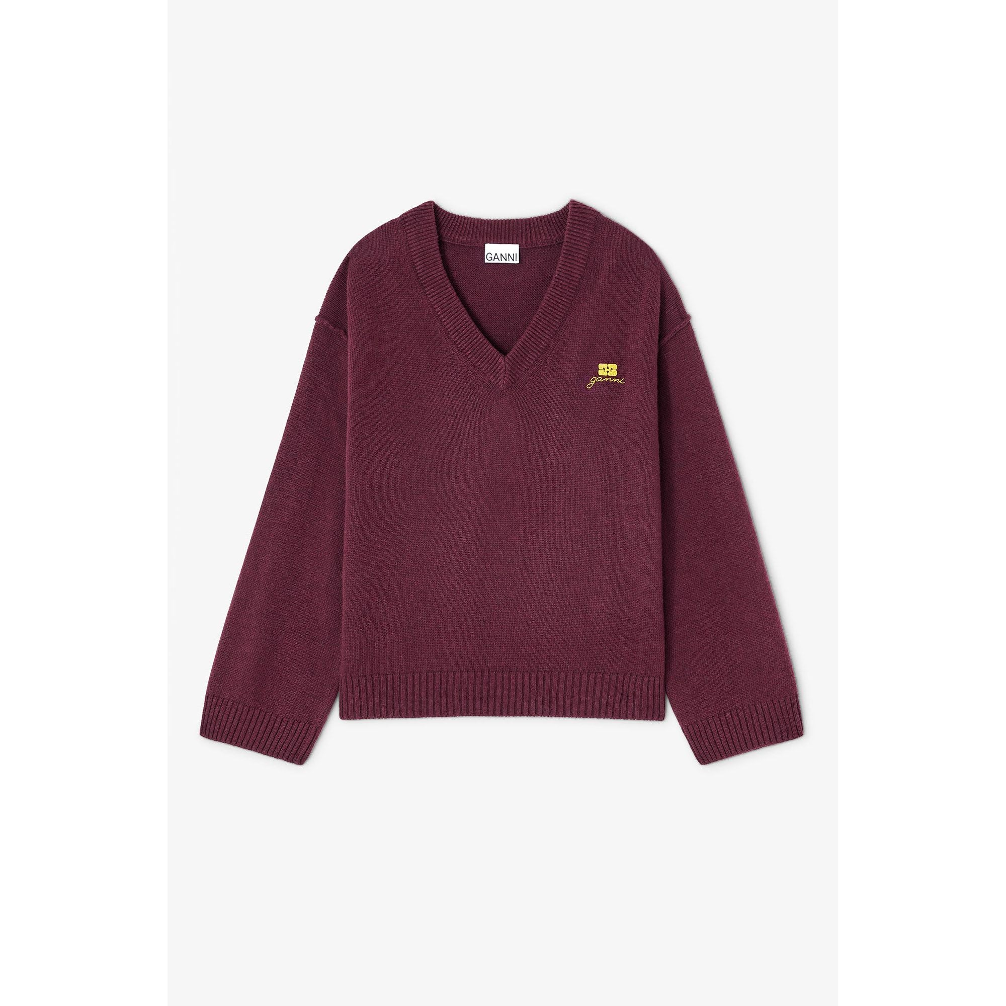 Core Future Wool Mix V-neck