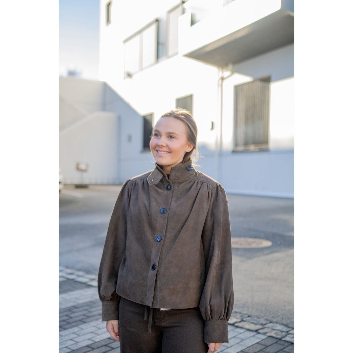 Zonie Suede Jacket