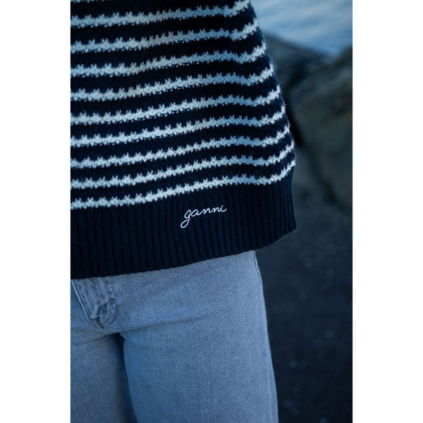 Cotton Wool Stripe Sweater