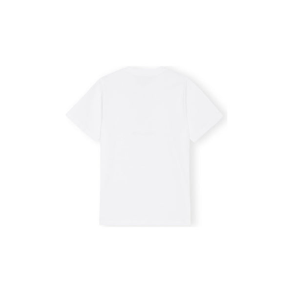 Basic jersey pink bunny relaxed T-shirt