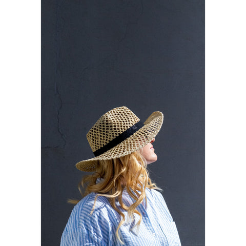 Day Straw Crochet Hat