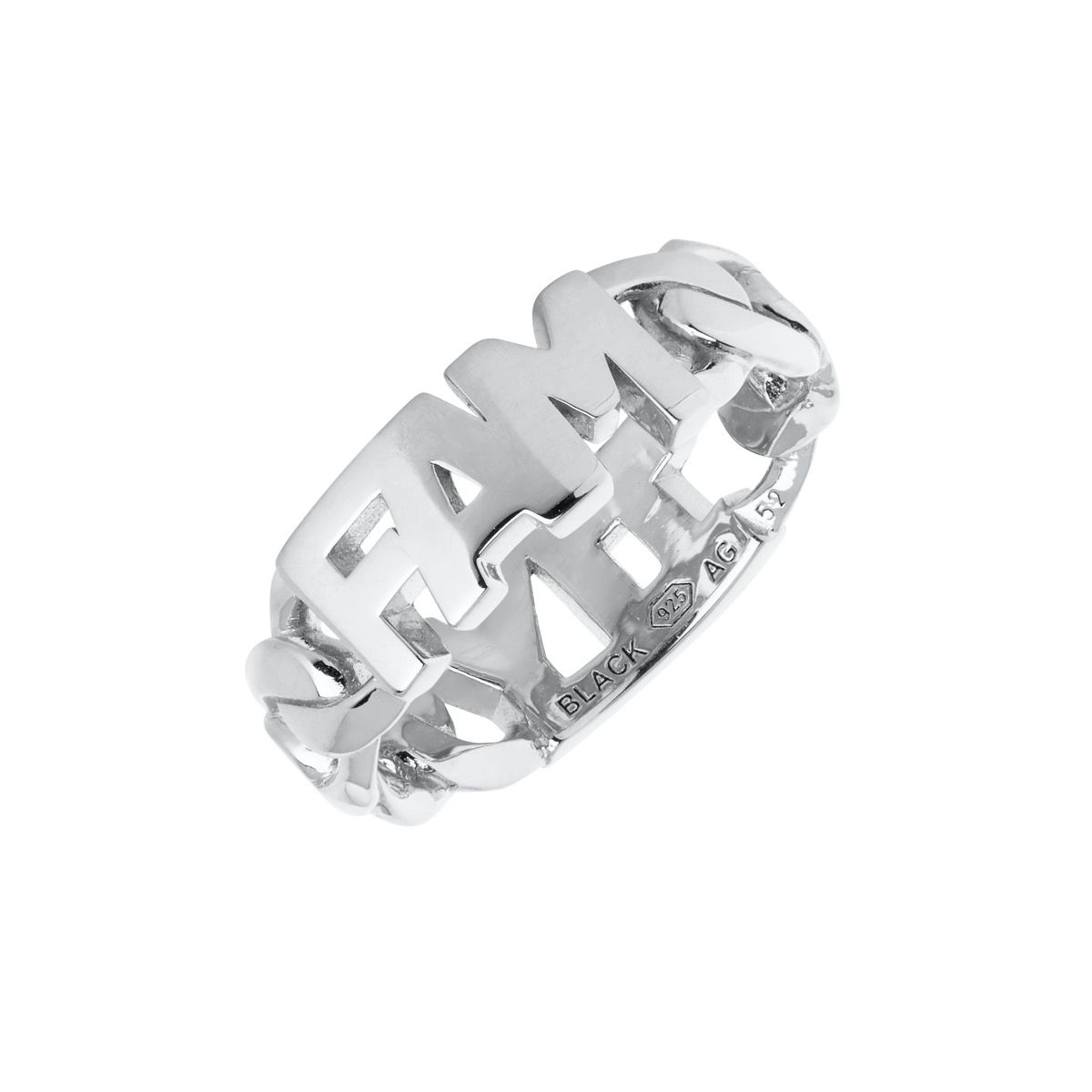 FAMILY ring silver