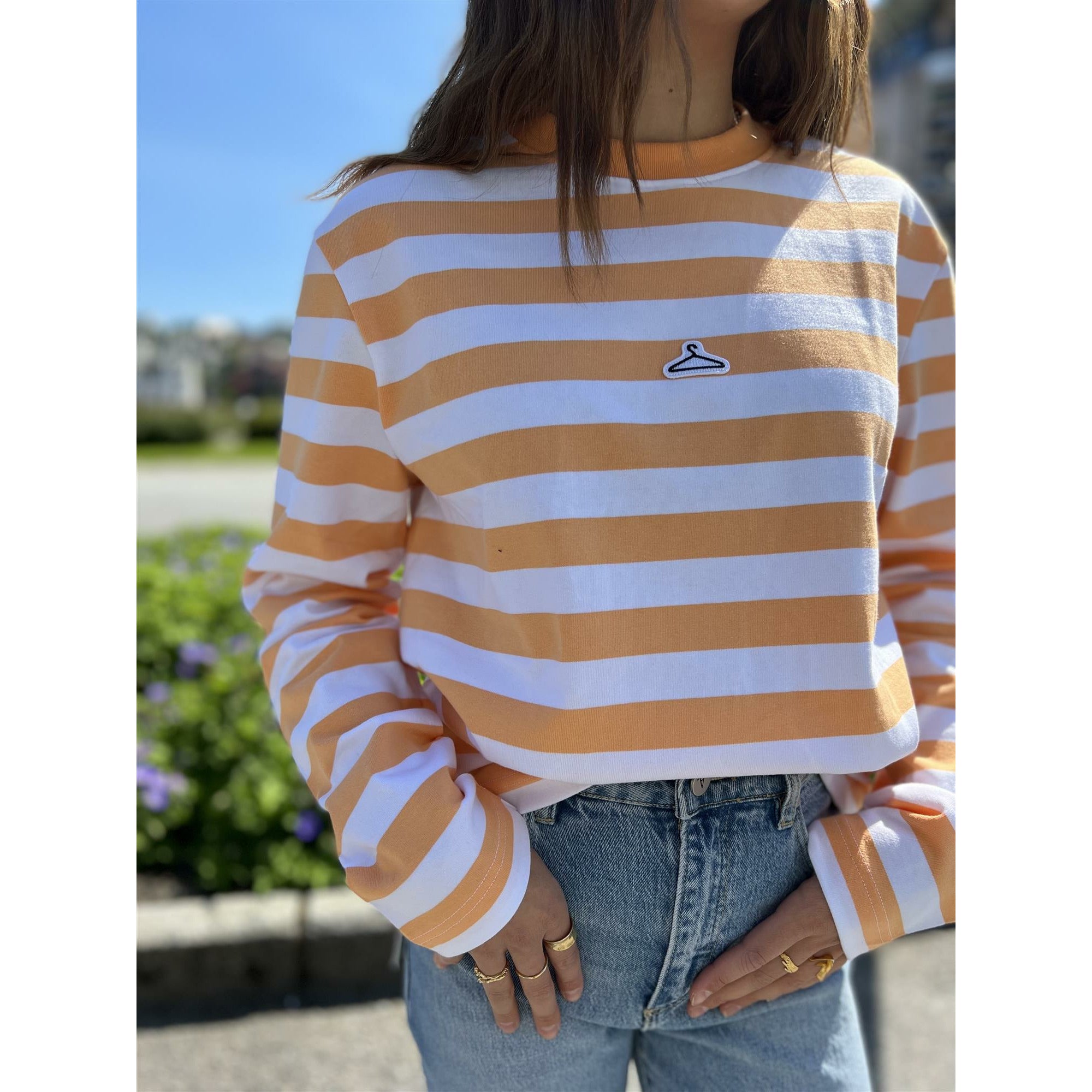 W. Hanger Striped Longsleeve
