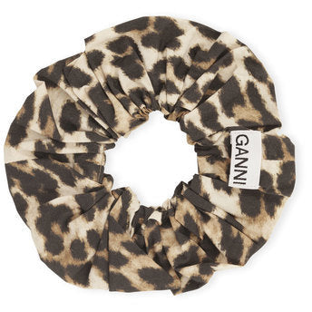 Printed Cotton Scrunchie