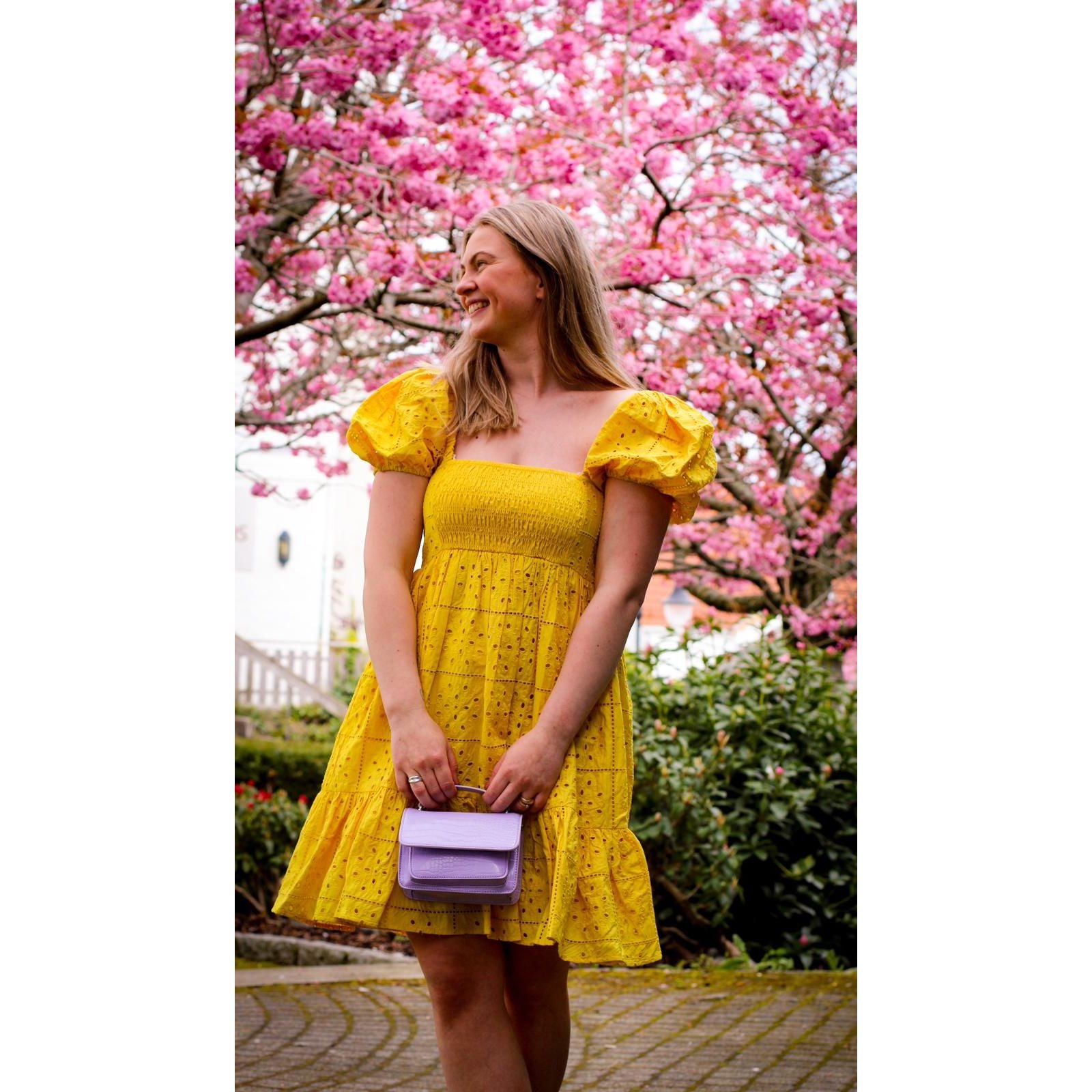 Broderie Anglaise Mini Dress