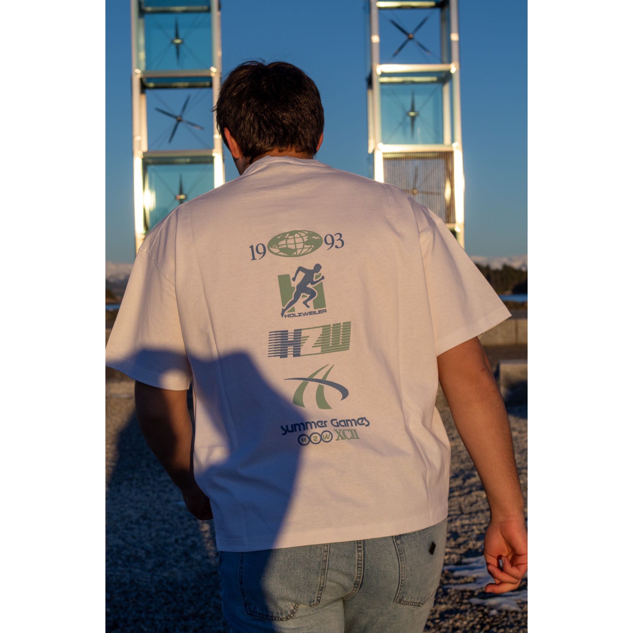 M. Wings Sporty Tee Herre