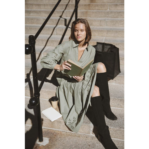 Paris Leaf Dress