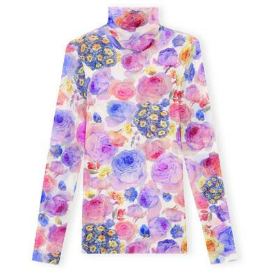 Rollneck Printed Mesh