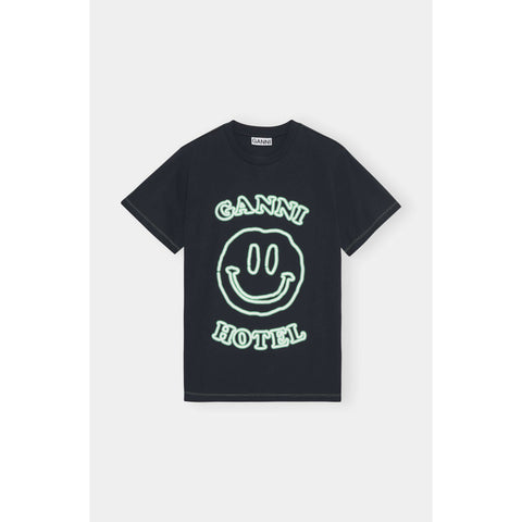 Basic cotton jersey O-neck T-shirt