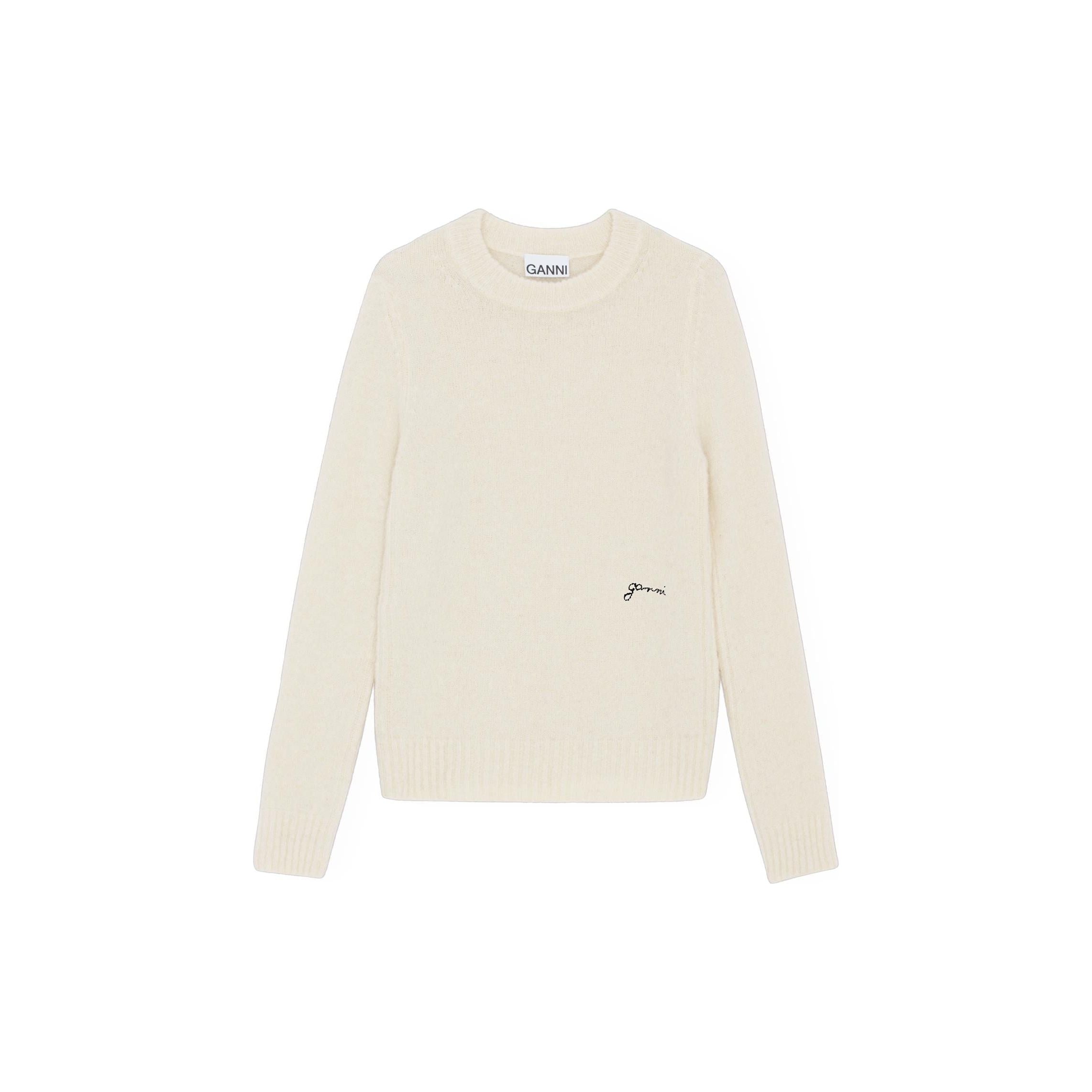 Brushed Alpaca O-neck