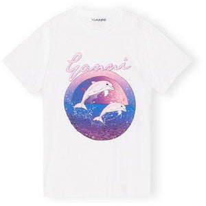 Basic Jersey Dolphin Relaxed T-shirt