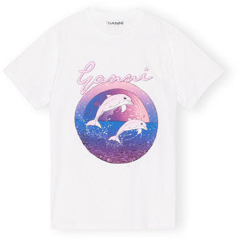 Basic Jersey Dolphin Relaxed T-shirt