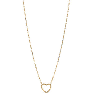 Necklace, Organic Heart