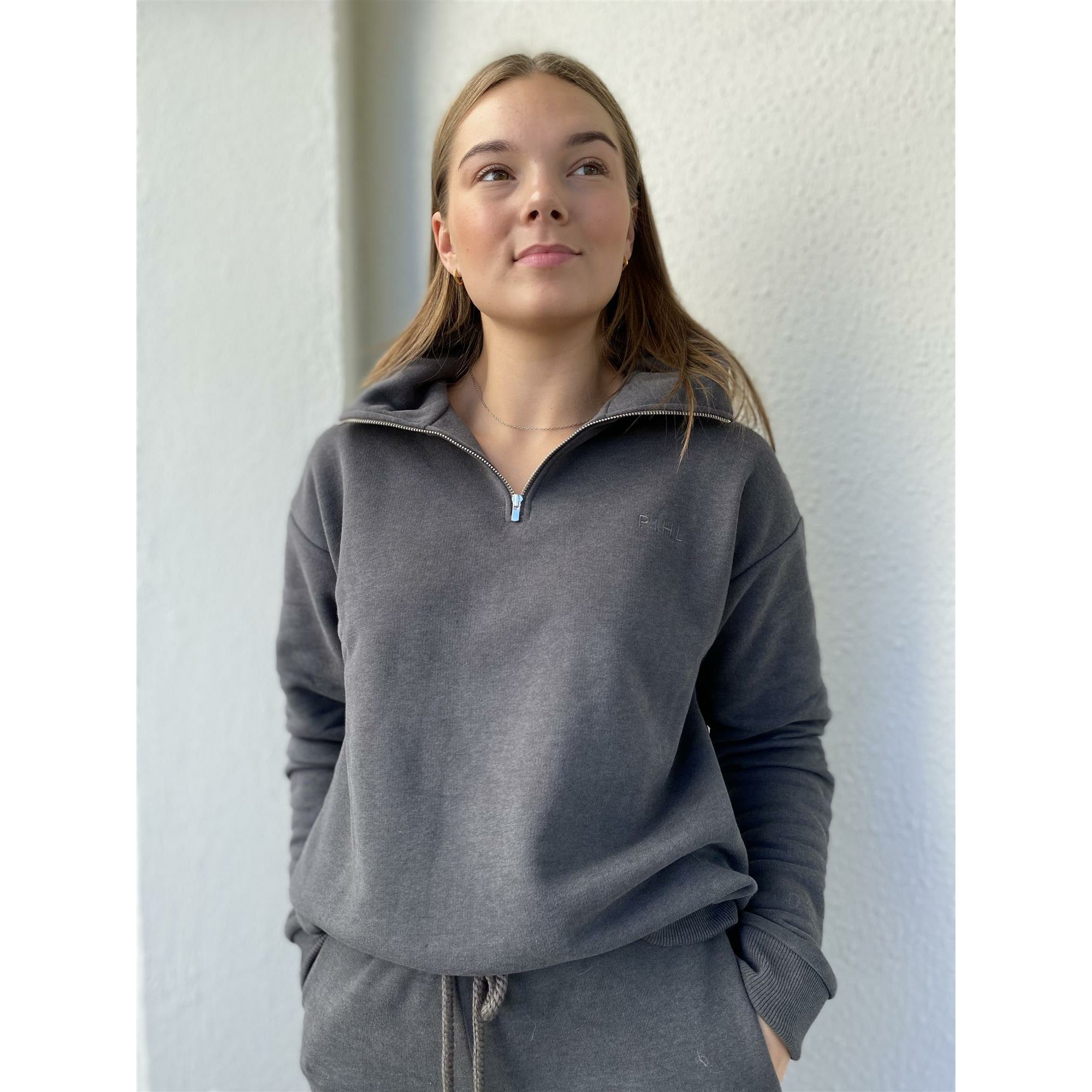 Olivia Zip Sweat