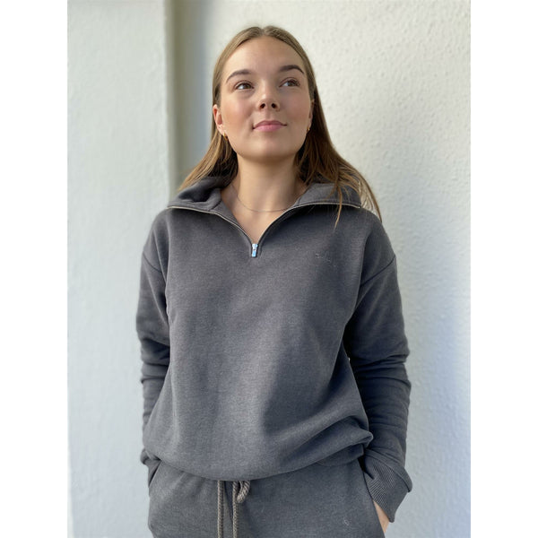 Olivia Zip Sweat
