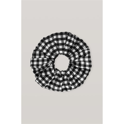 Scrunchie Seersucker Check