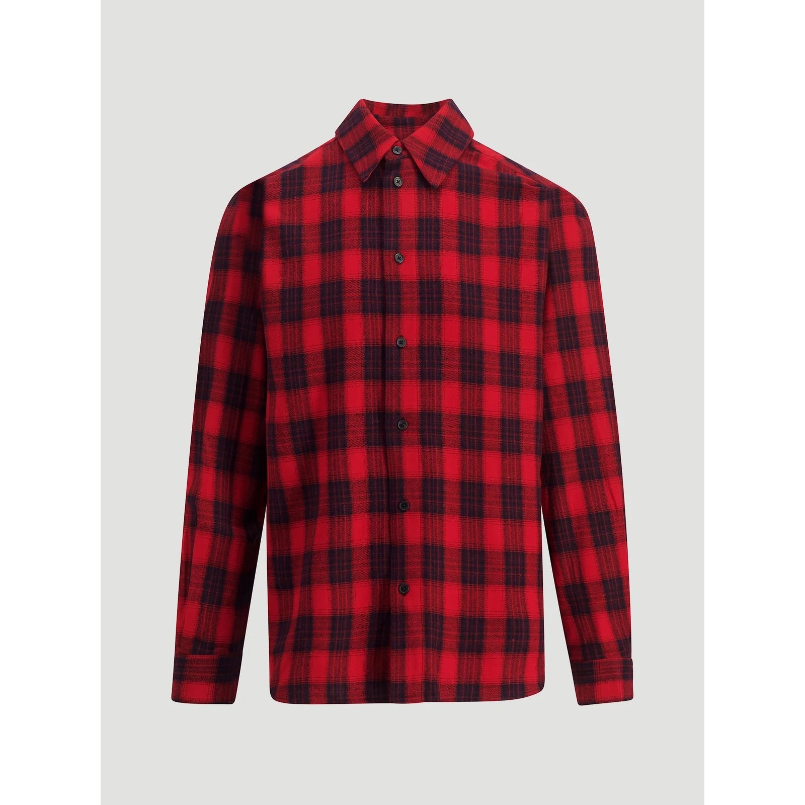 M. Elja Red Check Shirt Herre