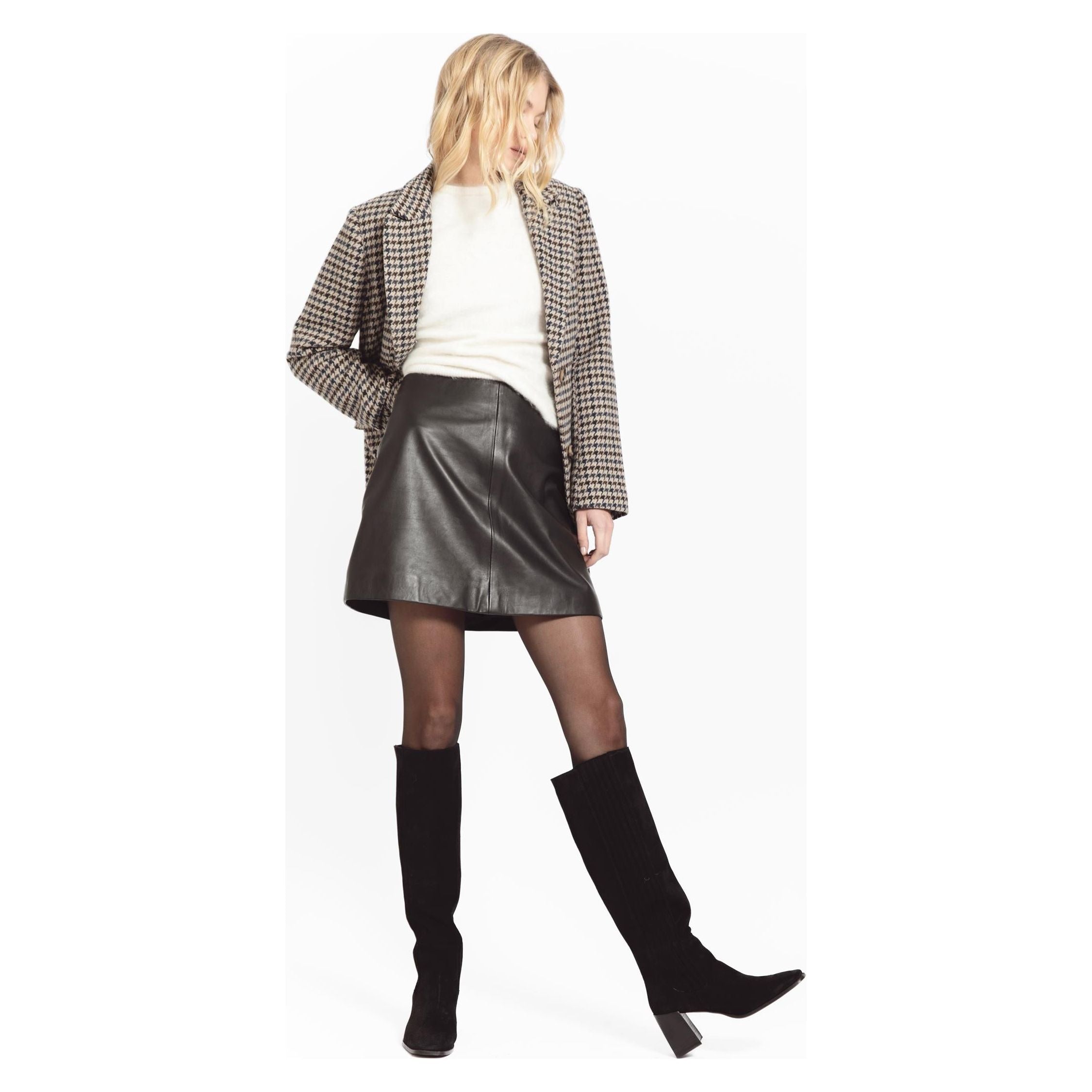 Siwa Suede Knee Boot