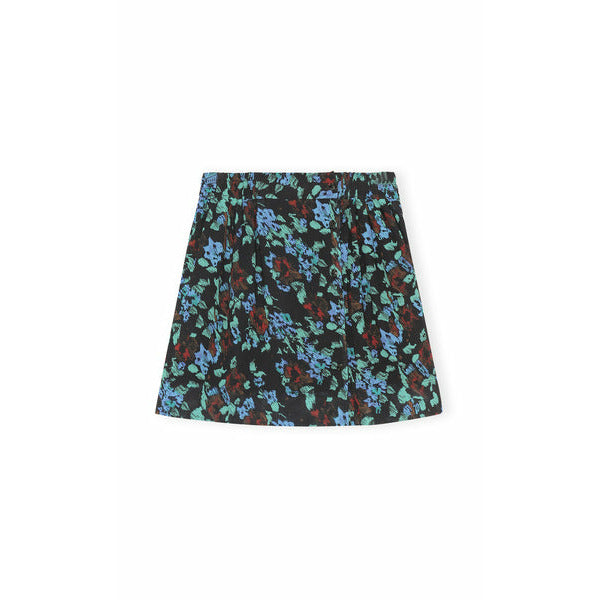 Printed Light Crepe Smock Mini