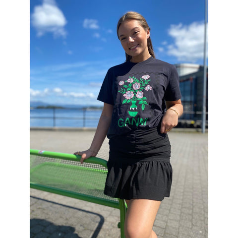 Mini Skirt Heavy Crepe