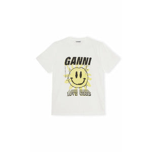 Basic Jersey Sun Love Print Yellow