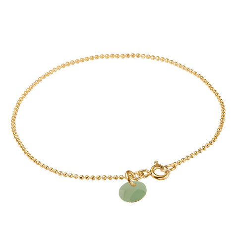 Bracelet, Ball Chain blue
