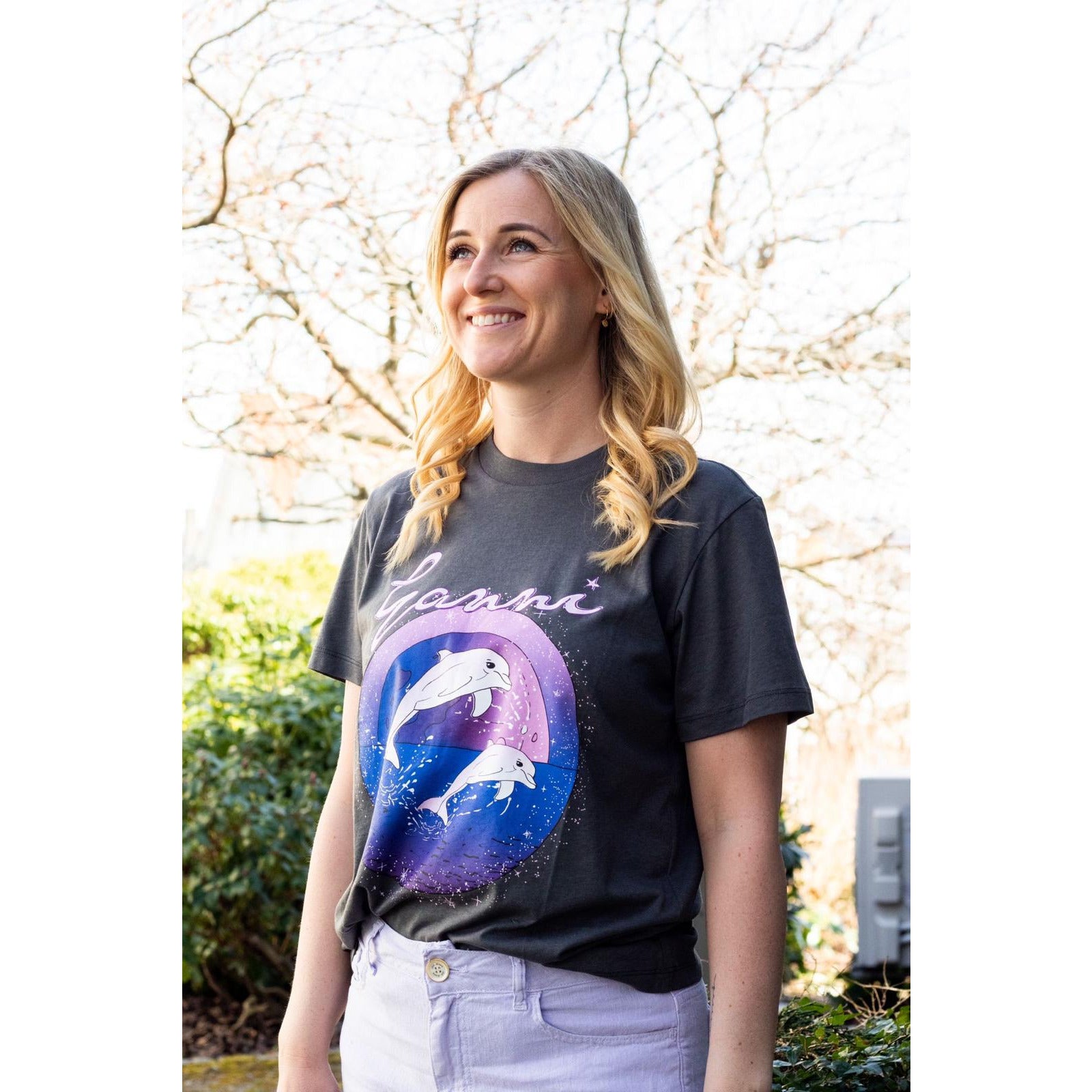 Future Jersey Ganni Relaxed T-shirt