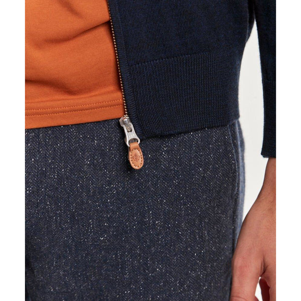 Merino Zip Cardigan