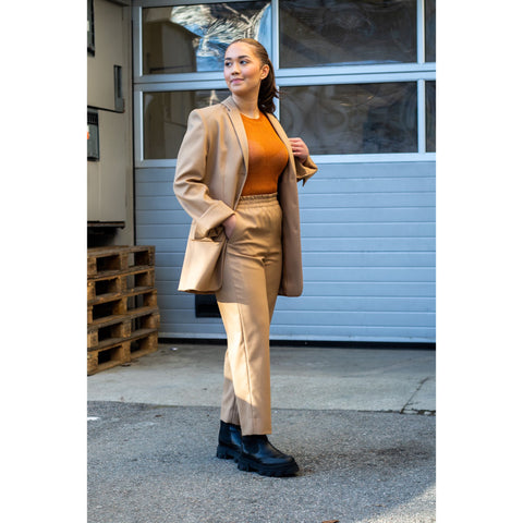 Remi mid-waist trousers