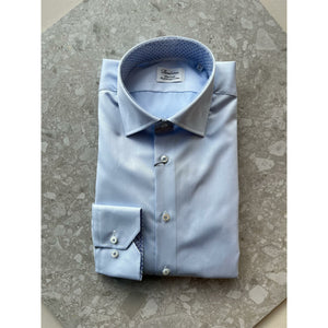 Fitted Body Shirt/75 RM Cuff, contrast
