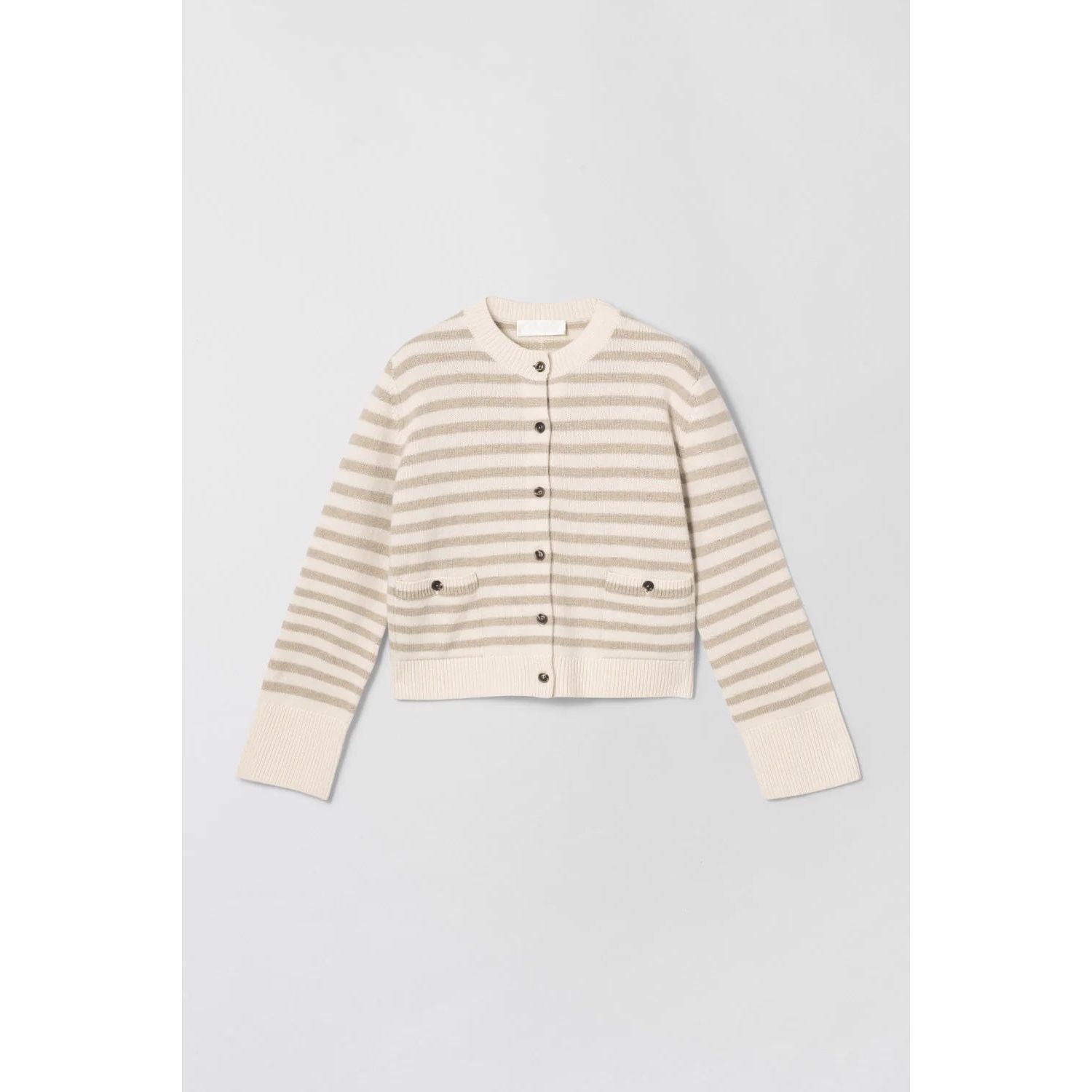 Structured Wool Cardigan