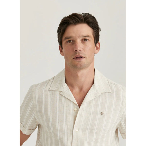 Printed Short Sleeve Shirt Herre